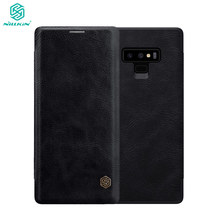 Nillkin Flip Case For Samsung Galaxy Note 9 Note9 Qin Series PU Leather Cover sFor Samsung Galaxy Note 9 Case 2024 - buy cheap
