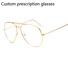 Мужские и женские очки пилота, оправа для очков для коррекции близорукости 2024 - купить недорого