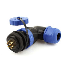 Waterproof Aviation Plug Socket SD20 20mm 7 Pin Panel Mount Connector Elbow IP68 2024 - buy cheap