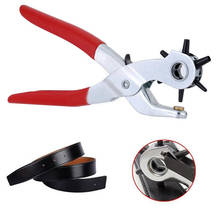 Newly 9inch Hole Punching Machine Punch Plier Round Hole Perforator Tool Make Hole Puncher for Straps Cards Watchband  TE889 2024 - compre barato