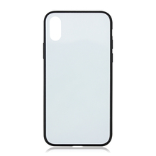 Заказной сублимационный чехол для телефона пустой 2D стеклянный ТПУ чехол для iPhone X 2024 - купить недорого