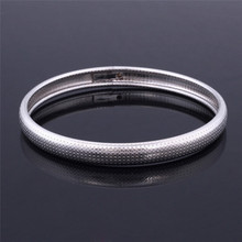 Bracelets & Bangles For Men Women Bangles Diameter 65MM Gold/Silver Color Fashion Jewelry Bracelet H360 2024 - buy cheap