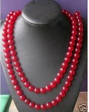 Chinese Red Jades 108 Bead Buddha Necklace 10mm Free shipping 2024 - buy cheap