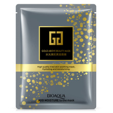 Bioaqua Gold Mask BLACK Essence Hyaluronic Acid Gel Anti Aging Moisturizing Wrinkle Hydrating Skin Care Face 2024 - buy cheap