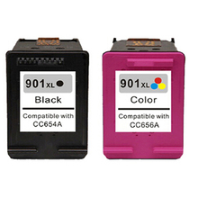 1 set Compatible ink cartridge for HP 901 901xl replacement for J4680 J4524 J4535 J4585 J4624 J4660 4500 J4580 J4550 2024 - buy cheap