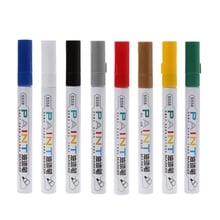 Waterproof Permanent Paint Marker Pen Tire Metal Outdoor Marking Oil-Ink Pens 2024 - buy cheap