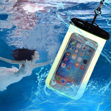 Underwater Phone Pouch Dry Bag Waterproof Case Cover For iPhone X 8 Samsung S9 Mobile Phone Swimming Diving Rafting Phone Bags 2024 - buy cheap