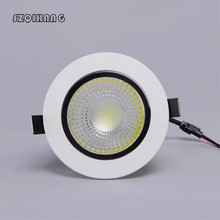 Hot Sale High Quality 9W/12W Dimmable COB hight light LED Ceiling Light ,90~100LM/W, led ceiling lamp,AC85~265V.Factory Wholesal 2024 - buy cheap