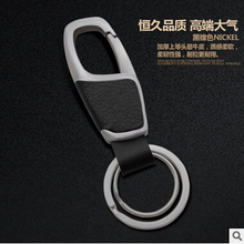 Car-Styling Metal Key Ring Cowhide KeyChain For FIAT 500  Tipo Punto Freemont Cross Coroma Panda Idea  Palio 2024 - buy cheap