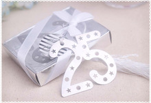 Baby Shower Gift Princess Metal BookmarkWedding Favor "25"Bookmarks exquisite gift bookmarks 50pcs/lot 2024 - buy cheap