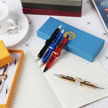 Novelty Fidget Spinner Metal Pen Anti Stress Pen Toys Ballpoint Pen Kids Student 2024 - buy cheap