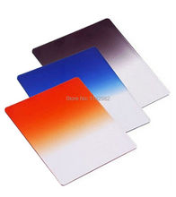 3ni1 градиентный синий + серый + оранжевый Цветной фильтр для серии Cokin P 2024 - купить недорого