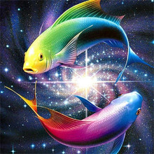 Color fish diamond Embroidery diy diamond painting mosaic diamant painting 3d cross stitch diamond pictures H491 2024 - buy cheap