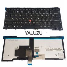 Клавиатура YALUZU для ноутбука LENOVO, русская клавиатура с подсветкой для ThinkPad T440S T440P T440 E431 T431S E440 L440 T460 T450 RU 2024 - купить недорого