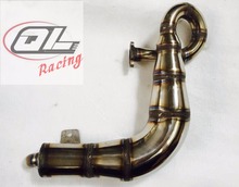 muffler steel handmade tune exhaust pipe for 1/5 losi 5ive-t truck 2024 - buy cheap