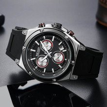 Relogio Masculino Mens Watches Top Brand Luxury Quartz Black Watch Men Casual Military Waterproof Male Sport Wristwatch 2019 2024 - buy cheap