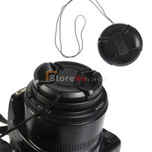Tapa de lente de cámara, cubierta frontal de protección de 49mm, 52mm, 55mm, 58mm, 62mm, 67mm, 72mm, 77mm, 82mm, C/N, 2 uds. 2024 - compra barato