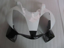 Front part-nose Motorcycle Fairing kit for HONDA VFR800 02 03 04 05 06 VFR 800 2002 2004 2006 ABS White black Fairings set HW07 2024 - buy cheap