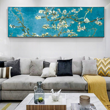 Van Gogh-pintura artística de flores de almendro para decoración de pared del hogar, impresiones en lienzo para sala de estar, Cuadros 2024 - compra barato