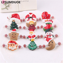 LYSUMDUOE Kids Hairpin Accessories Christmas Gift Baby Girl Headbands Hair Clips Barrettes Colorful Jewelry For Women 4Pcs/Lot 2024 - buy cheap