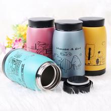 200ml Portable Stainless Steel Vacuum Cup Thermos Travel Insulated Mug Water Bottle 3 Colors Option 2024 - buy cheap