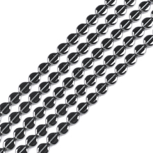 47Pcs Natural Stone 8.7*7.8mm Bright Hematite Beads Coffee beans shape Beads DIY Necklace Bracelet Jewelry Making Accessories 2024 - buy cheap