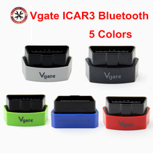 Original Vgate Icar3 bluetooth ELM327 Bluetooth iCar3 code reader Supports Android Torque ELM 327 iCar Vgate Free Shipping 2024 - buy cheap