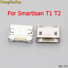 ChengHaoRan-Conector micro usb para Smartisan T1 T2 5pin 5 P, puerto de carga, conector partes de reparación, 1-5 Uds. 2024 - compra barato