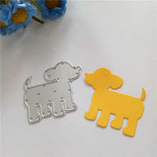 Cutting Dies Cute Cartoon dog Animal Metal steel Die Cuts stencils For DIY Scrapbooking Photo Album Embossing paper Cards Crafts 2024 - buy cheap