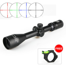 Canis Latrans Rifle Hunting Scope  4.5-14.5X50 Red Green Illuminated 380mm Length FFP Riflescope with 30mm Bubble Level gs1-0250 2024 - buy cheap