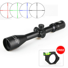 Mira telescópica Canis Latrans para Rifle de caza, accesorio iluminado en rojo, verde, 4,5mm de longitud, FFP, con gs1-0250 de nivel de burbuja de 30mm, 380-14,5x50 2024 - compra barato