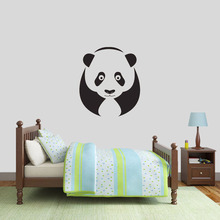Panda Wall Decal Living Room Bedroom Home Decor Vinyl Wall Stickers Nursery Kids Room Wall Decals Removable Mural S093 2024 - buy cheap