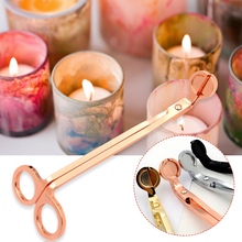 Stainless Steel Candle Wick Trimmer Oil Lamp Trim Scissor Cutter Candle Accessories Hook Clipper Tool 2024 - buy cheap