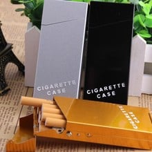 Aluminium Alloy Women Cigarette Case Can Put 20Pcs Ladys Cigarettes Aluminium Alloy Cigarette Box 2024 - buy cheap