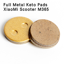 Full metal keto material better than resin Brake Pad Plate For Xiaomi Mijia M365 Electric Smart Scooter Skateboard 2024 - buy cheap