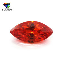 1.5x3~10x20mm Marquise Shape 5A Cubic Zirconia Stone Orange Color Synthetic Gems CZ stone For Fashion Jewelry 2024 - buy cheap