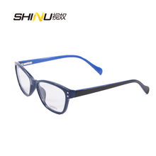 Montura de lentes ópticas transparentes, marco de acetato de calidad para Gafas graduadas, montura de Gafas para miopía, SH011 2024 - compra barato