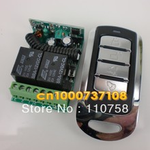 12 V 2CH z-onda de aprendizagem sem fio rf sistema de controle remoto 433 mhz controle remoto