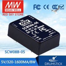 transmit MEAN WELL Taiwan SCW08B/08C-05V/12V 8W DC-DC regulated single output power supply 2024 - buy cheap