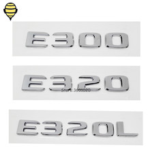 Car Exterior Accessories Rear Sticker Emblem Badge Number Letter Decals For Mercedes Benz For E Class E300 E320 E320L E200 AMG 2024 - buy cheap