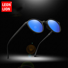 LeonLion 2021, уличные поляризованные солнцезащитные очки, мужские классические винтажные дорожные солнцезащитные очки для вождения, Gafas De Sol De Los Hombres UV400 2024 - купить недорого
