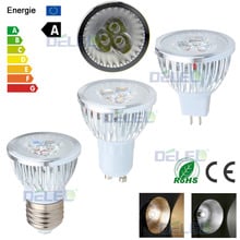 5 piezas 5 W 5x1 W MR16 E27 GU10 CREE LED luces de la lámpara bombilla Ultra brillante genial Y blanco cálido 2024 - compra barato