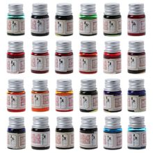 Tinta colorida de ouro 5ml, caneta tinteiro de caligrafia escrita pintura grafite material de escritório 2024 - compre barato