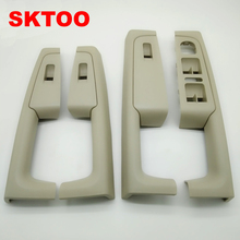 SKTOO (Beige) para Reposabrazos de puerta de manija de puerta interior Skoda Superb, caja de interruptor dentro de la puerta del paquete de guantes 2024 - compra barato