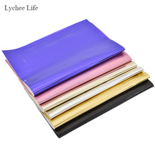 Lychee Life High Quality Synthetic Leather A4 Patchwork Fabric For Handmade Sewing Garment Craft Home Textile Supplies 2024 - buy cheap