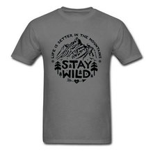 Camiseta estampa natureza alívio, camiseta 100% algodão de marca de alta qualidade para homens montar na colina 2024 - compre barato