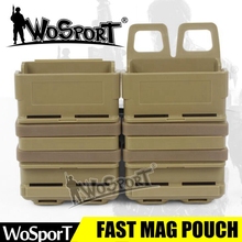 Airsoft Rifle 5.56 Mag M4 Magazine Fast Attach Tactical Pouch Molle System Hard Shell Cartridge for Hunting 2024 - buy cheap