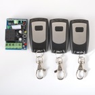12 v 1ch luz de controle remoto sem fio/interruptor da porta sistema 1 receptor & 3 transmissor código de aprendizagem 315/433mhz z-wave 2026 - compre barato