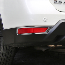 Для Nissan X-Trail XTrail T32 Rogue 2017 2018 ABS Хромированная задняя противотуманная фара рамка автомобильный Стайлинг крышка отделка Аксессуары 2 шт 2024 - купить недорого