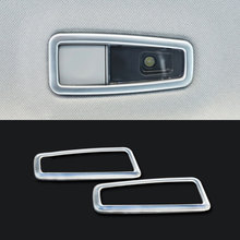 Carmilla-2 unidades/juego de pegatinas para el marco de luz de lectura trasera del coche, ABS cromado, para Hyundai Tucson 2015 2016 2017, accesorios 2024 - compra barato
